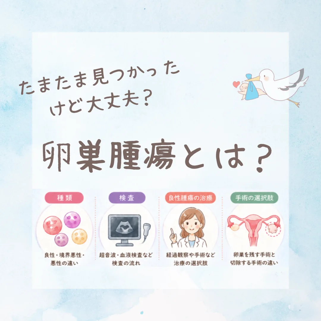 卵巣腫瘍とは？ 記事のアイキャッチ画像
